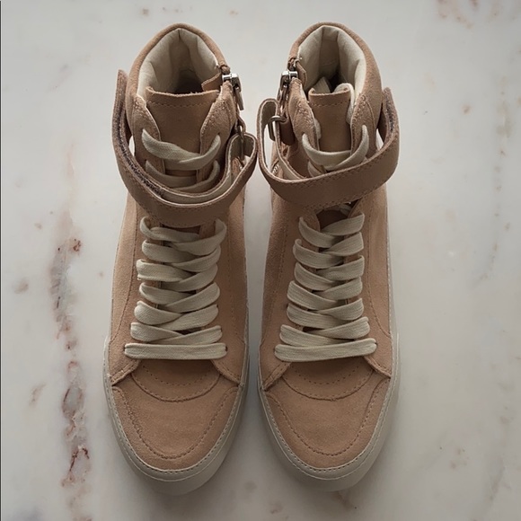 New Dolce Vita Blush Westly Suede high top Sneakers shoes - Picture 12 of 13